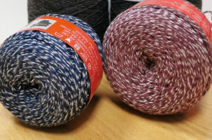 Технология получения меланжевой пряжи новым способом